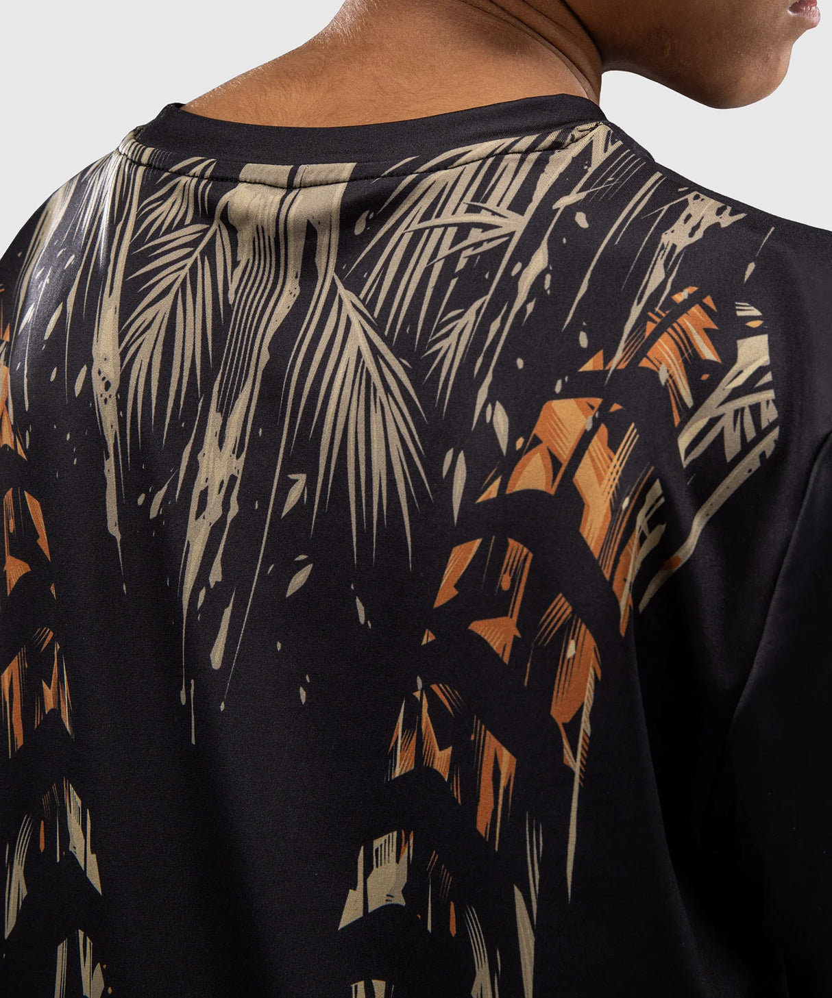 Otroška Venum Tiger Black/Neon Orange Dry Tech Majica