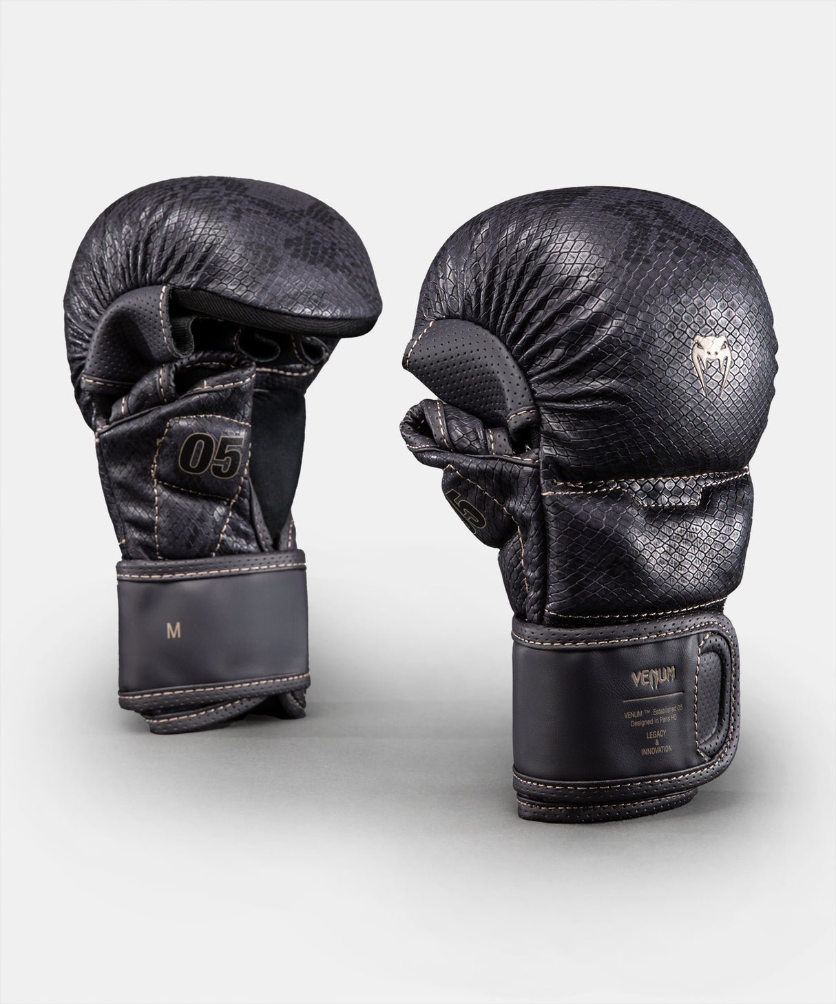 Venum Impact Evo Scales MMA Sparring Gloves - Dark Purple