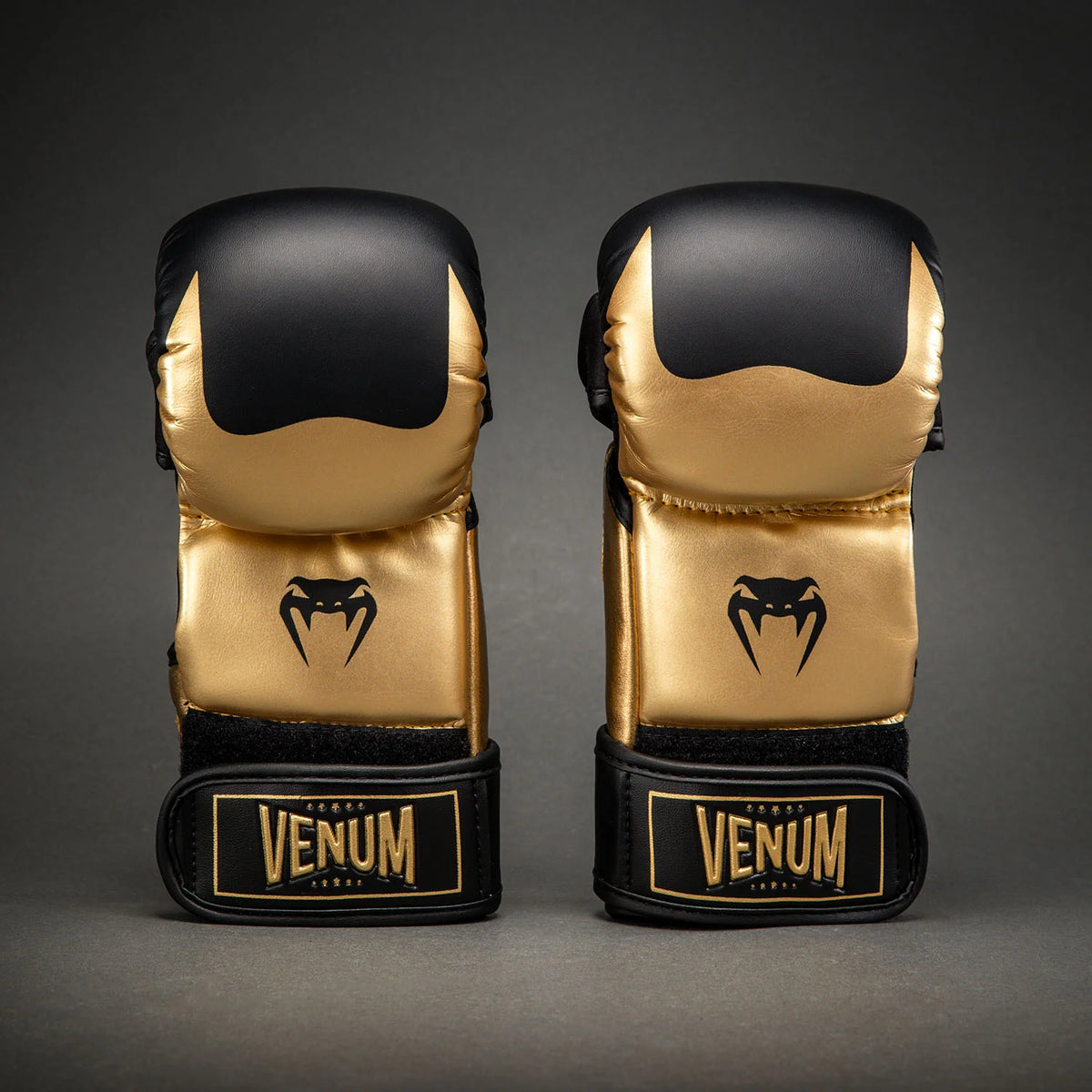 Venum Attack 2.0 Sparring Gloves - Gold/Black