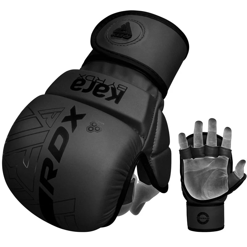 RDX F6 Black Mma sparing rokavice