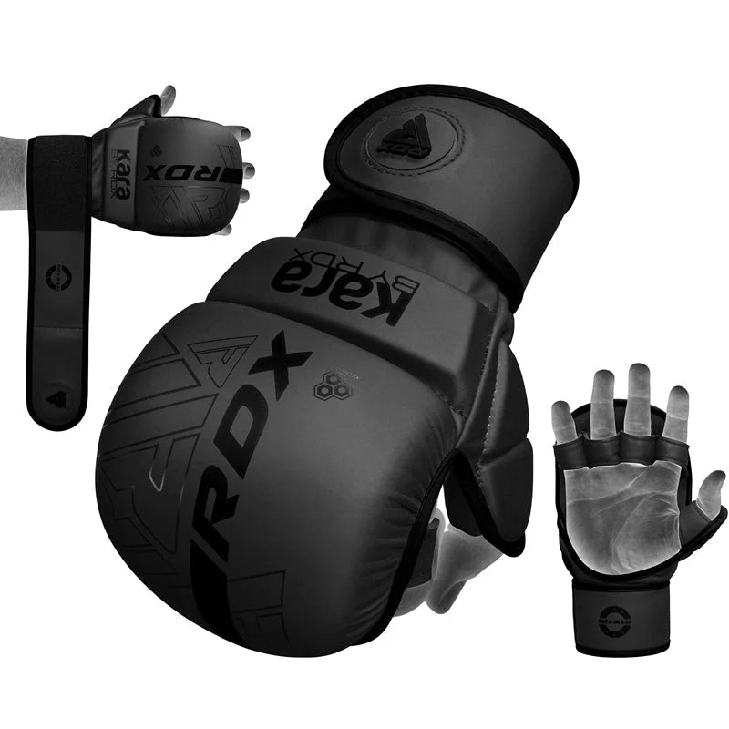 RDX F6 Black Mma sparing rokavice