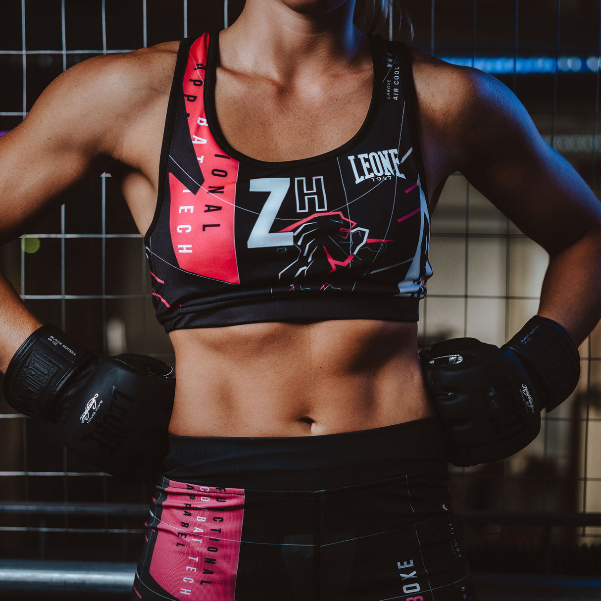 Leone 1947 GP105 Black Edition rokavice za MMA