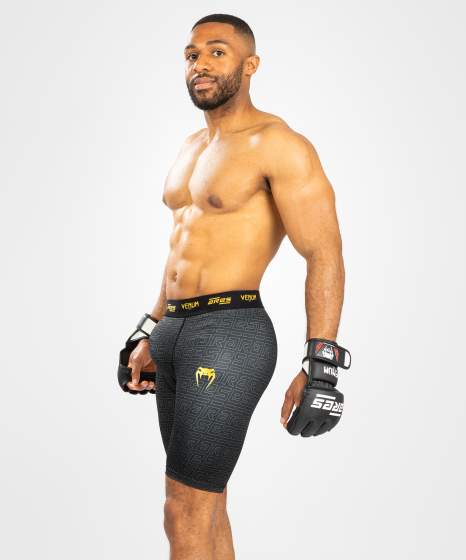 Venum x Ares 2.0 Black/Gold Vale Tudo Shorts