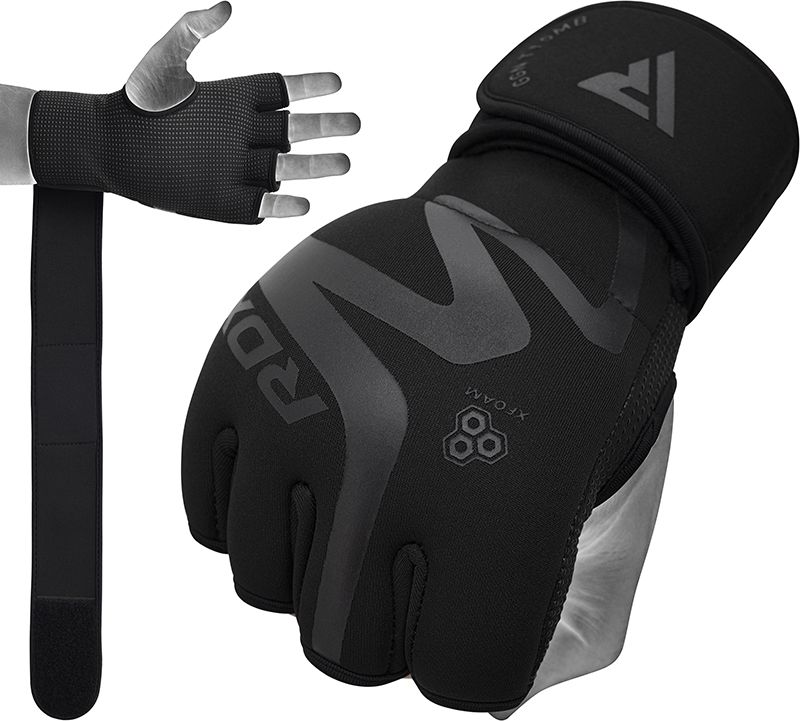 RDXT15 Matte/Black Gel Handwraps
