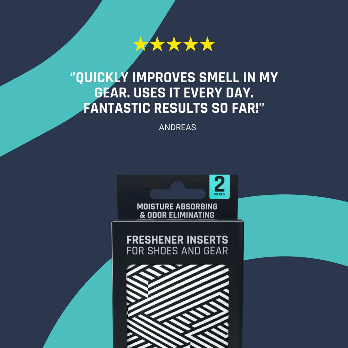 SmellWell Active XL Light Gray Pads Against Unpleasant Odor