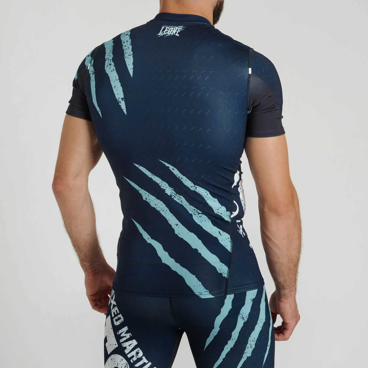 Leone 1947 AB942 Primal Instinct Blue Rashguard kratek rokav