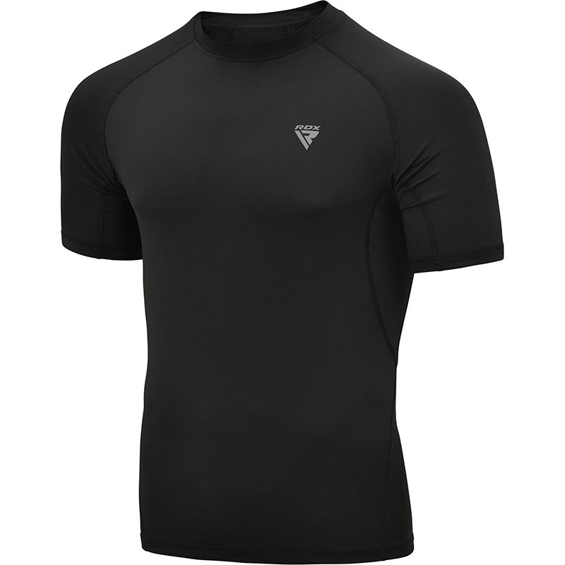 RDX T15 Black rashguard kratki rokavi