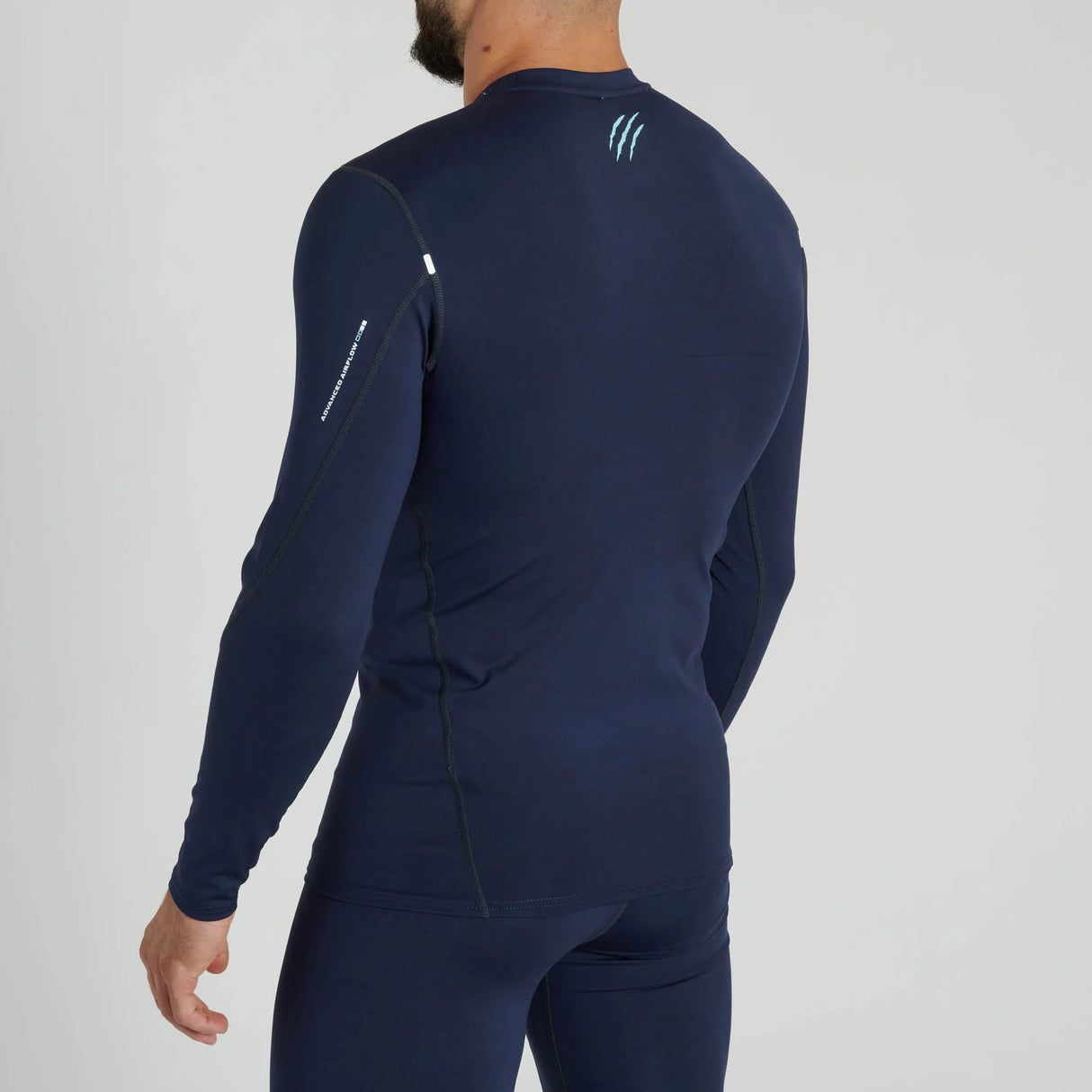 Leone 1947 AB909 Primal Instinct Blue Rashguard Long Sleeves