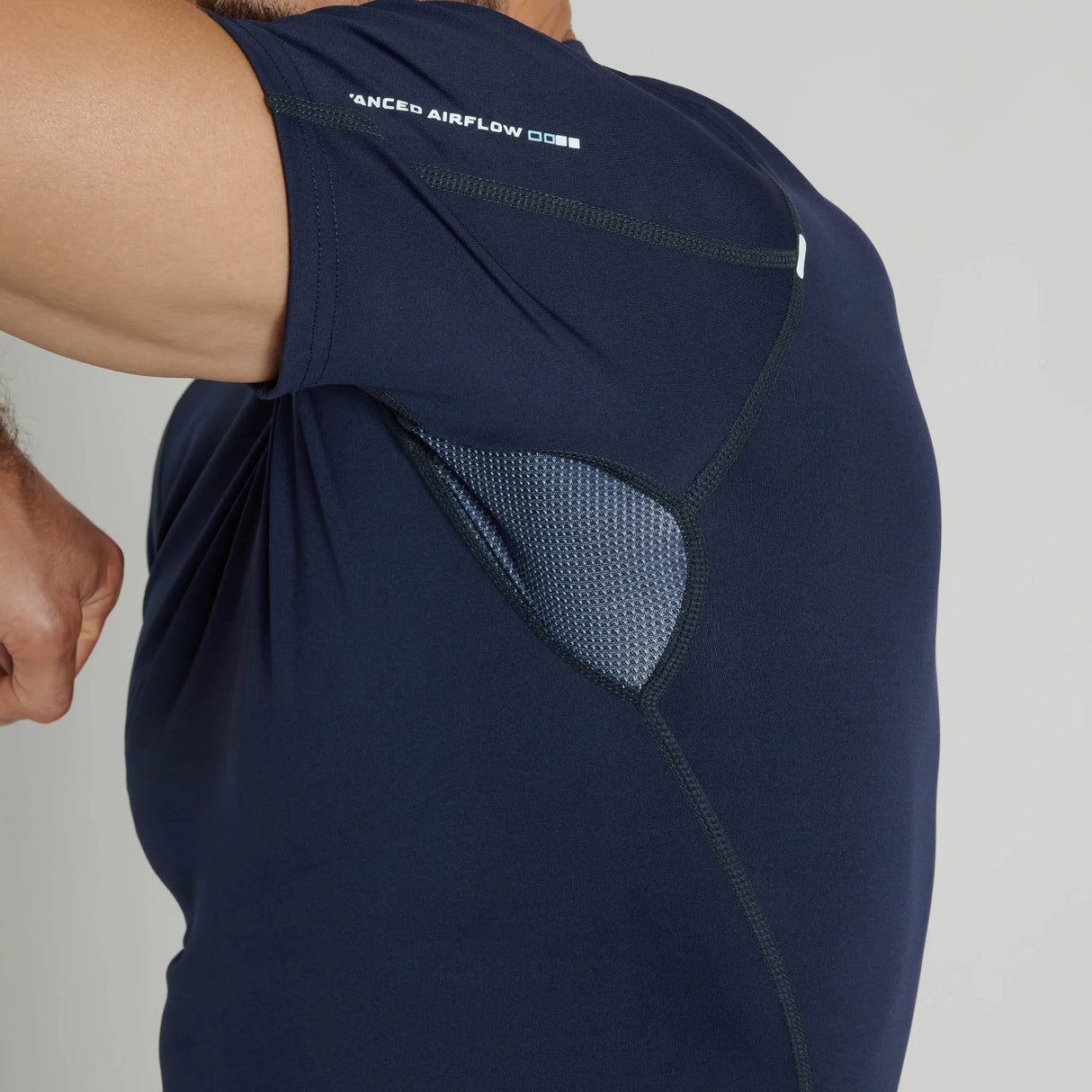 Leone 1947 AB917 Primal Instinct Blue Rashguard kratki rokavi