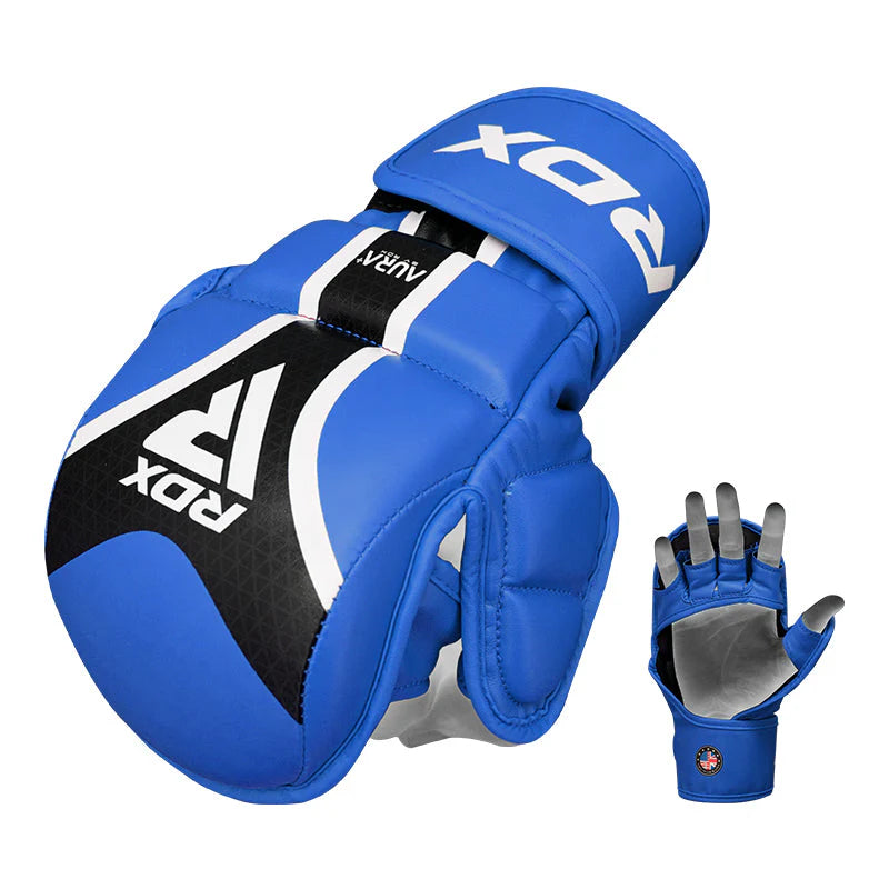 RDX T17 Shooter Aura Plus Blue/Black Mma sparing rokavice