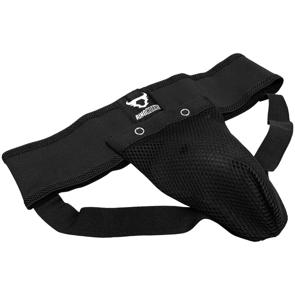 Otroški Ringhorns Charger Black ščitnik za genitalije