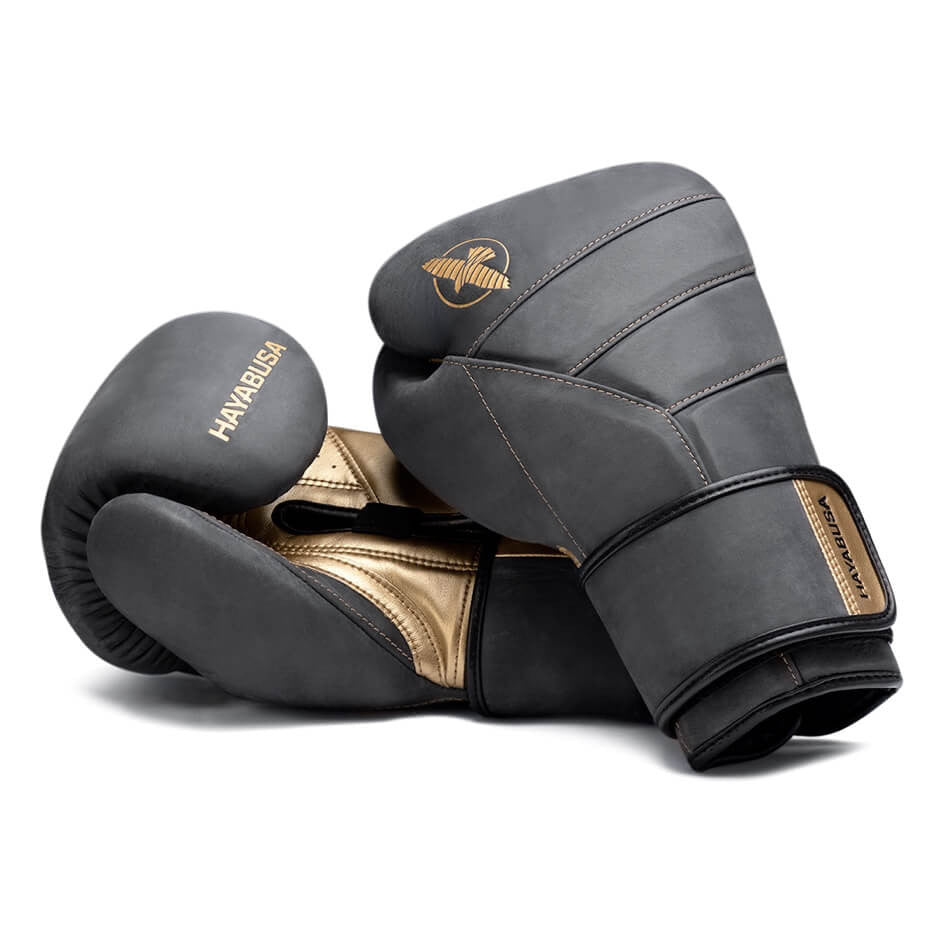 Hayabusa T3 LX Obsidian/Gold rukavice za boks