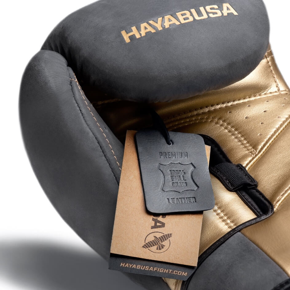 Hayabusa T3 LX Obsidian/Gold rukavice za boks
