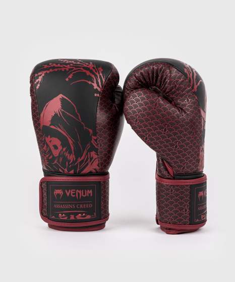 Venum x Assassin's Burgundy/Black rokavice za boks