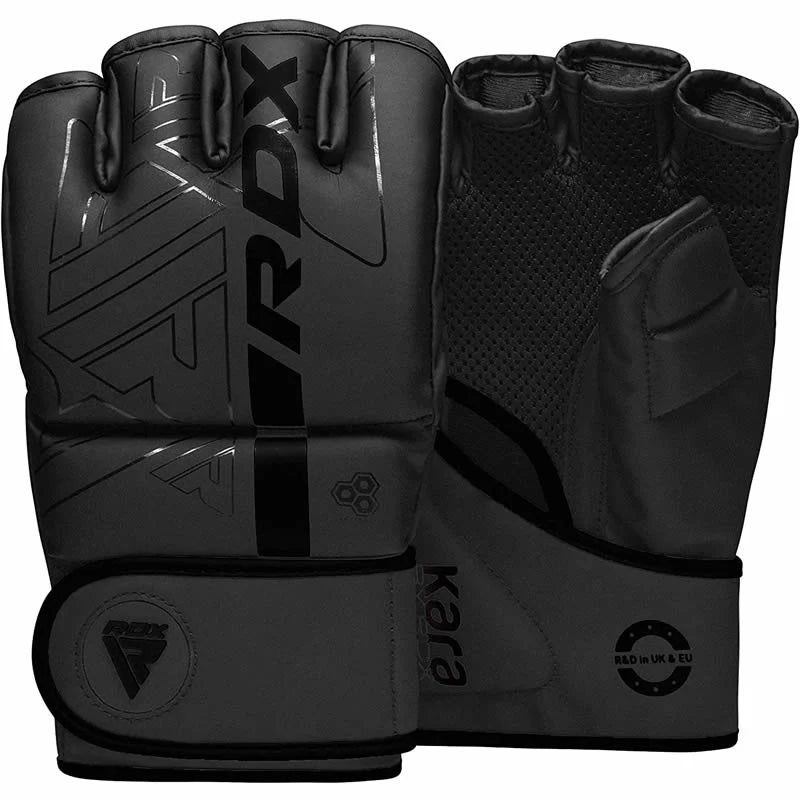RDX F6 Black MMA rukavice