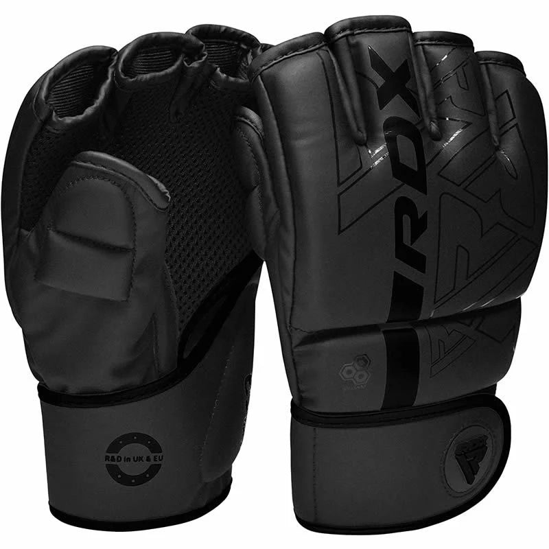 RDX F6 Black MMA rukavice