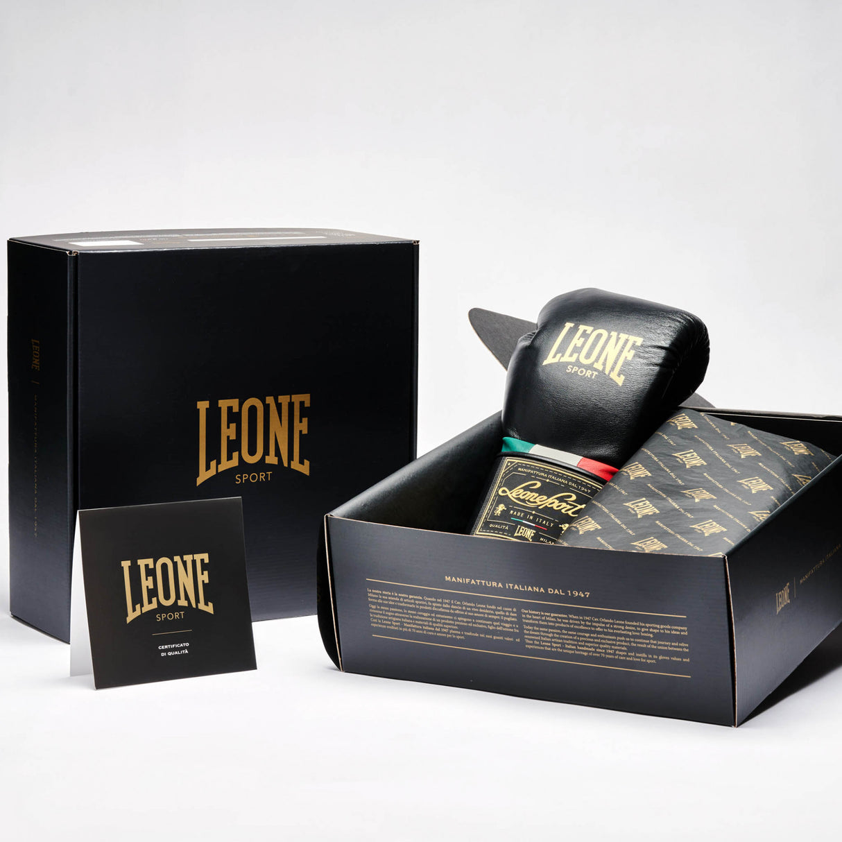 Leone 1947 GNO03V Orlando Tricolore Profi rokavice