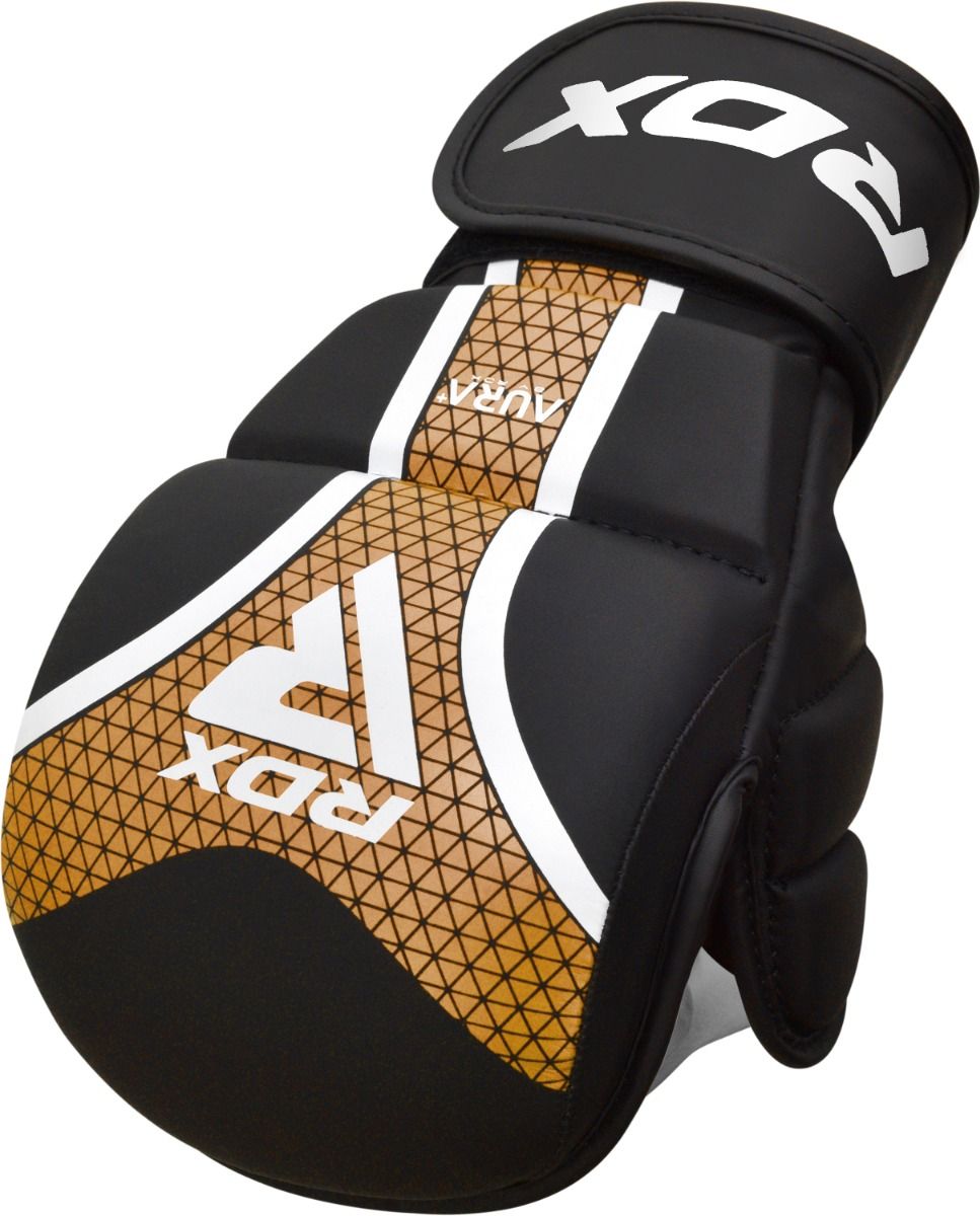 RDX T17 Shooter Aura Plus Black/Gold Mma sparing rokavice