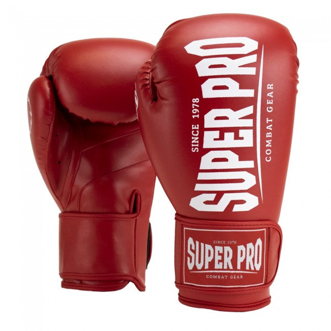 Super Pro Combat Gear Champ Red/White rokavice