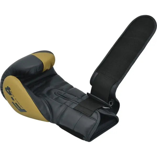 RDX F4 Black/Golden Boxing Gloves