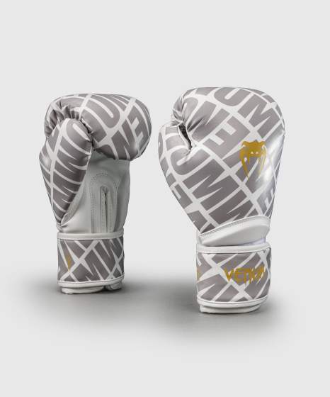Venum Contender 1.5 XT 3D White/Gold Boxing Gloves