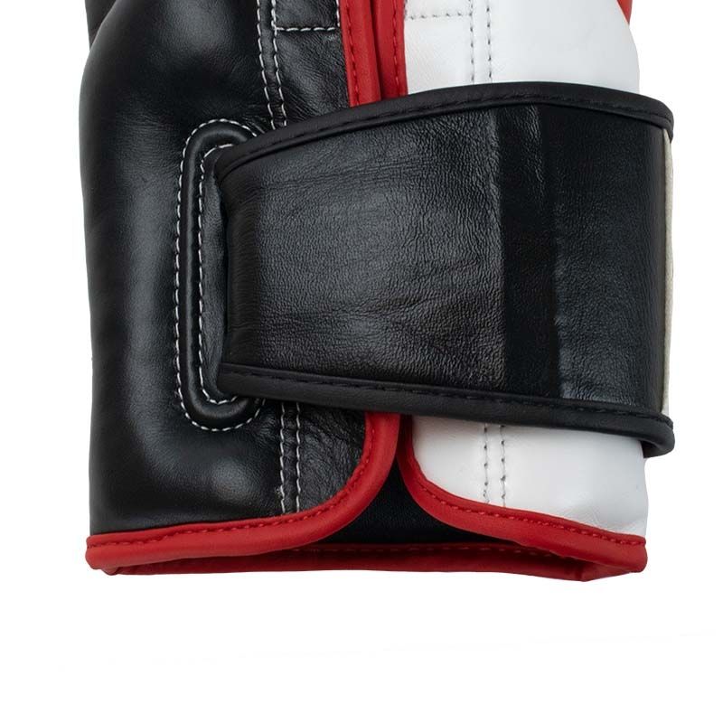 Super Pro Combat Gear Bruiser White/Black/Red Gloves