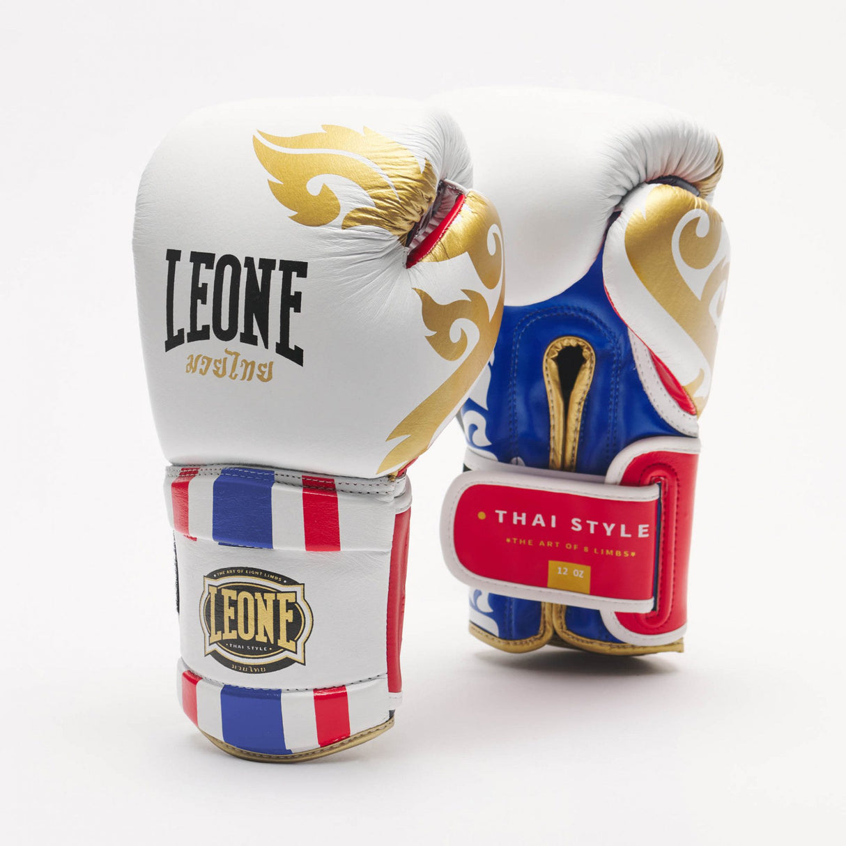 Leone 1947 GN114 Muay Thai White Gloves