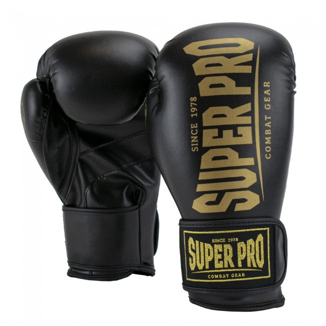Super Pro Combat Gear Champ Black/Gold rokavice