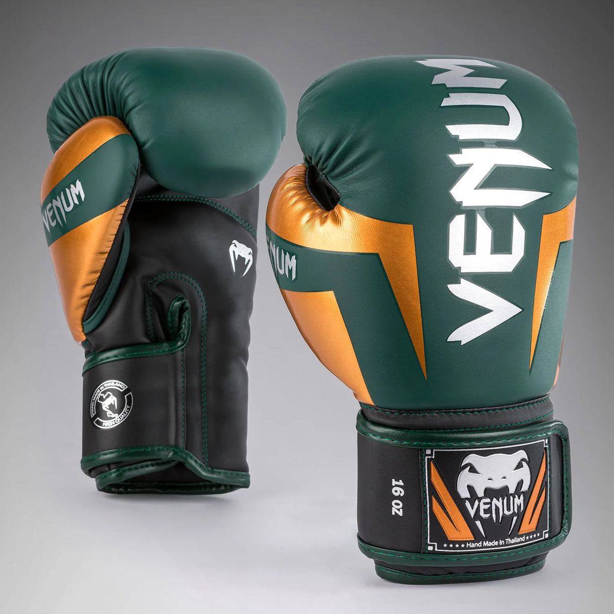 Venum Elite Green/Bronze/Silver rokavice za boks