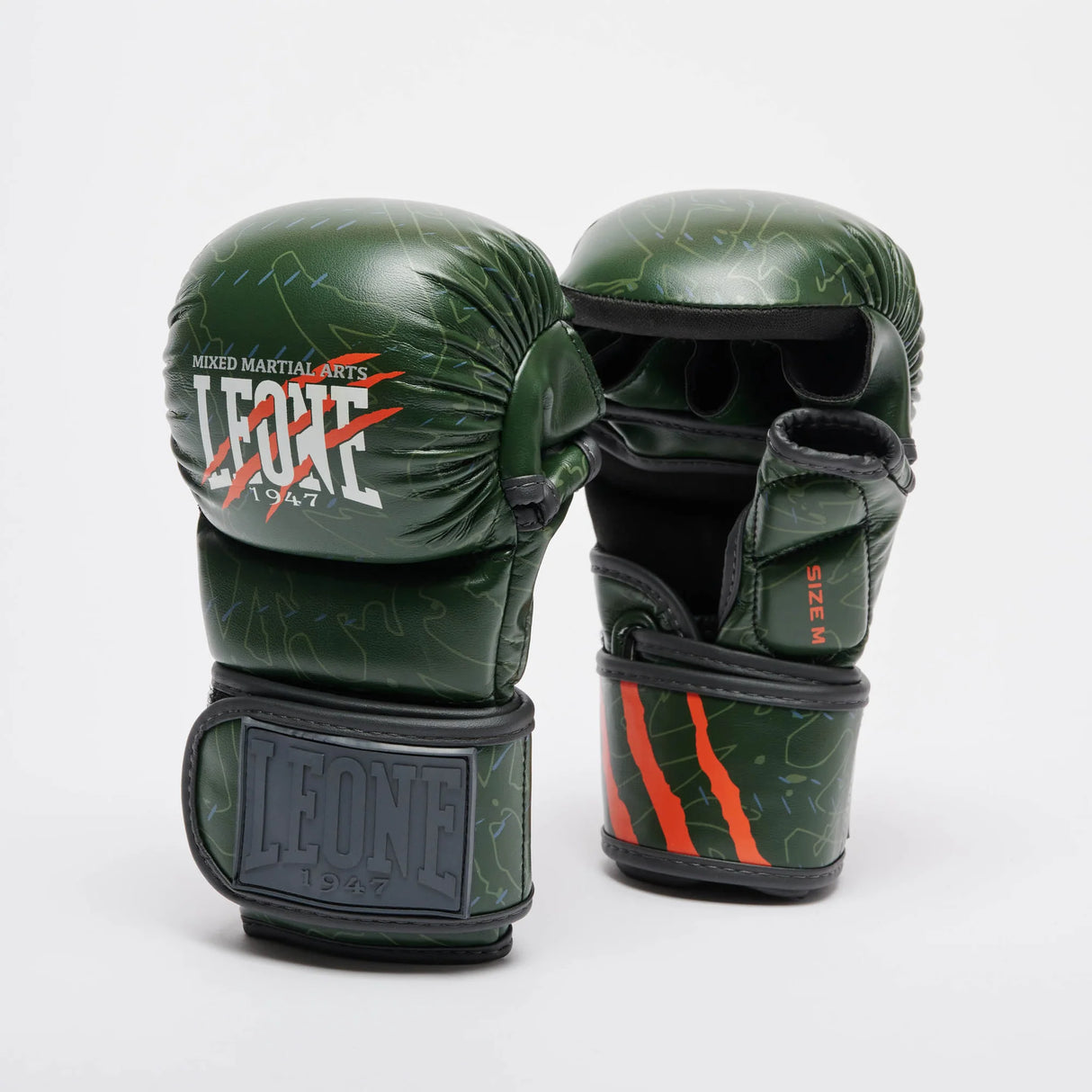 Leone 1947 GP116 Primal Instinct Green Rokavice za MMA