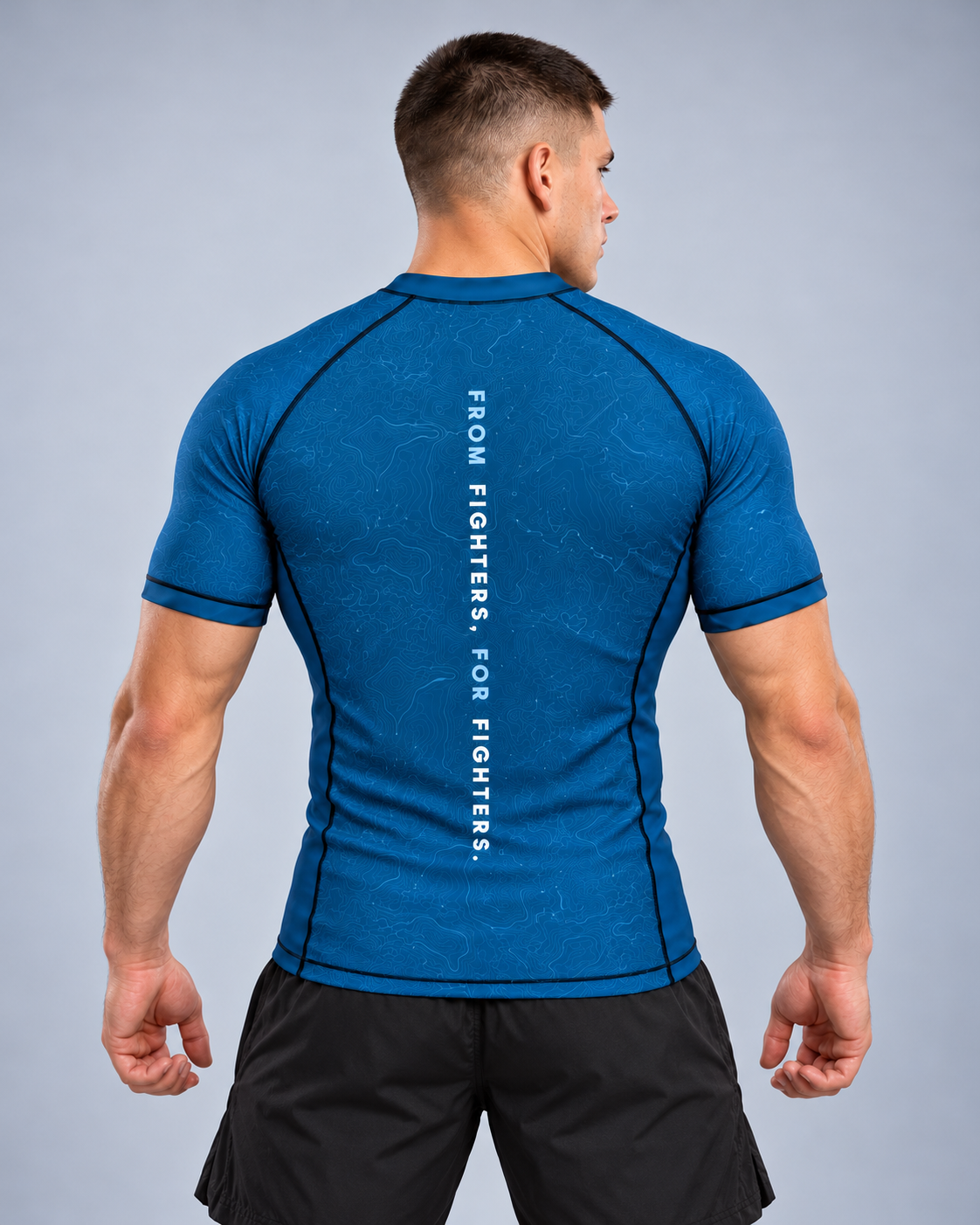 RUPA I UNDRG I BLUE I RASHGUARD