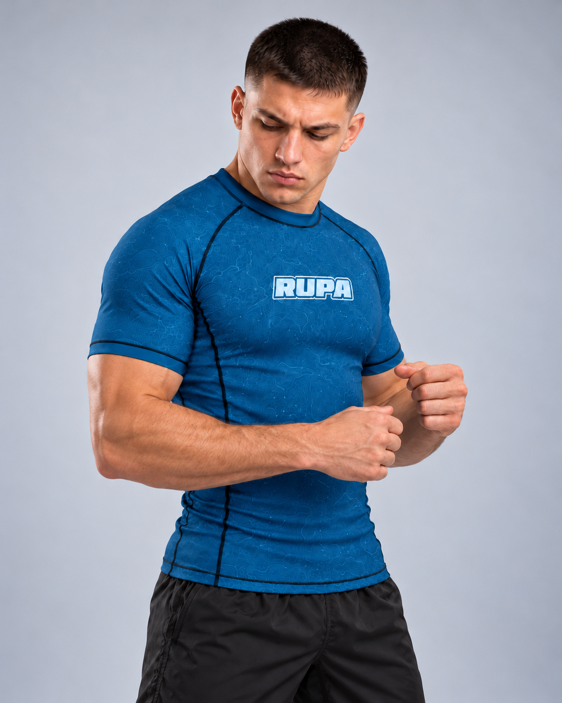 RUPA I UNDRG I BLUE I RASHGUARD