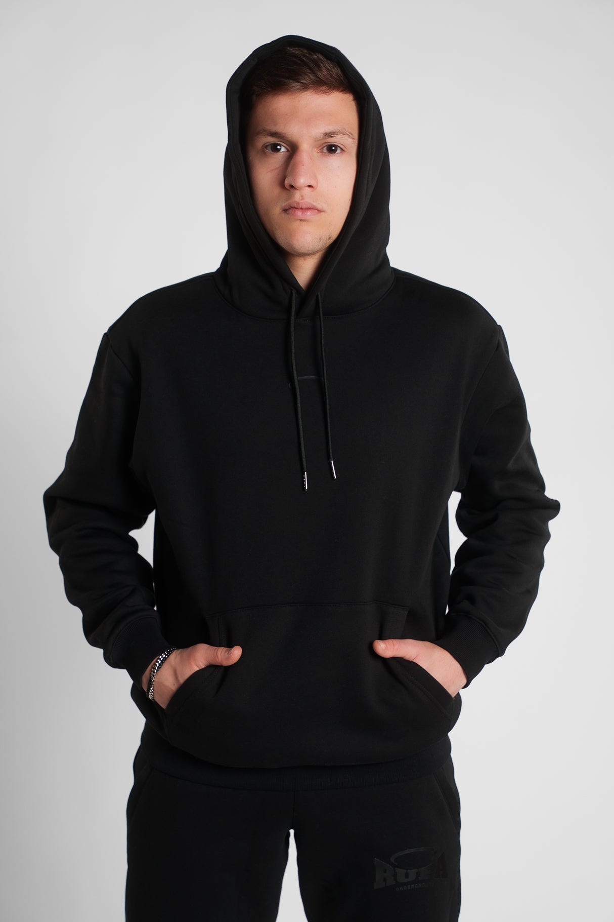 RUPA I BLKN01 I BLACK/BLACK I HOODIE