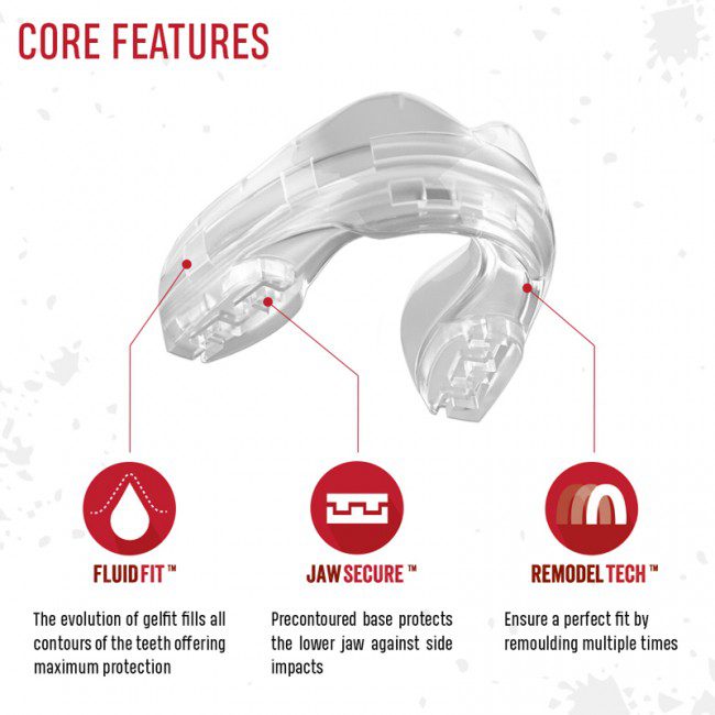 SAFEJAWZ Transparent štitnik za usta za one sa aparatičom za zube