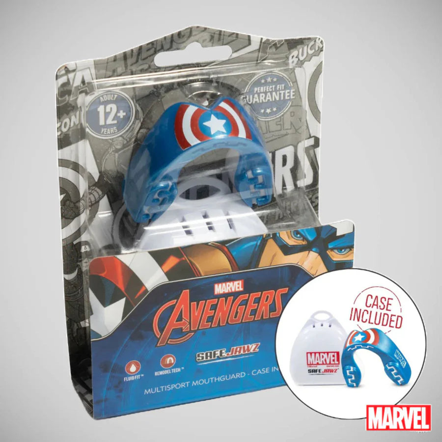 SAFEJAWZ Marvel Captain America ščitnik za zobe