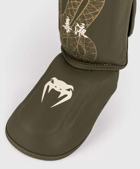 Venum Serpenti Khaki/Bronze/Ivory Ščitniki za golen in nart