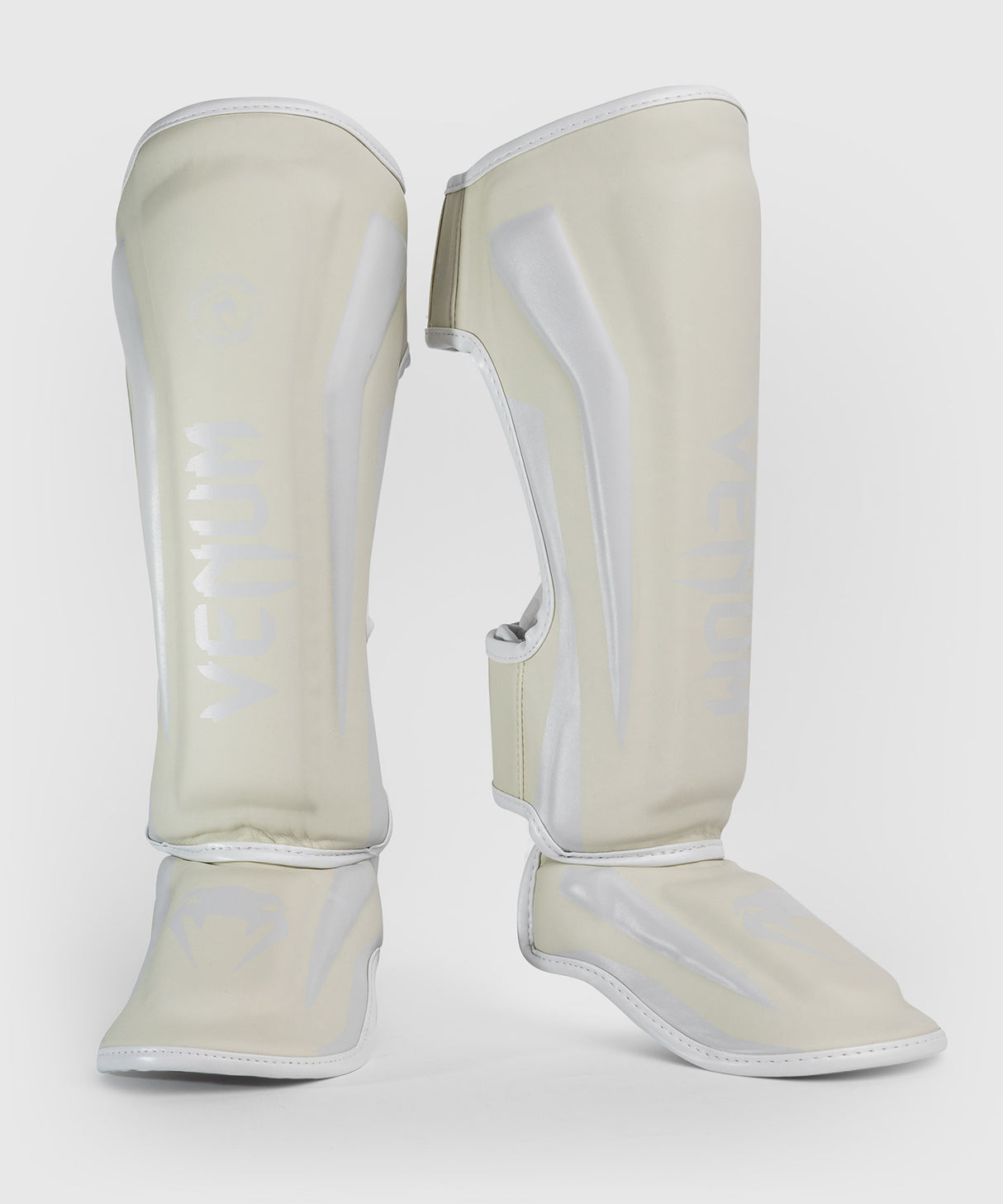 Venum Elite White/White Ščitniki za golen in nart