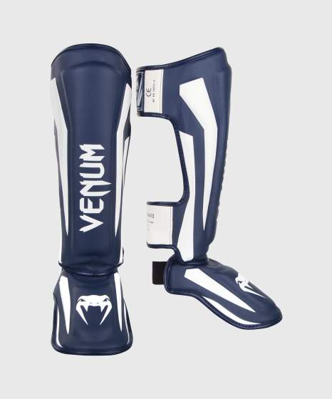 Venum Elite White/Navy Blue Ščitniki za golen in nart