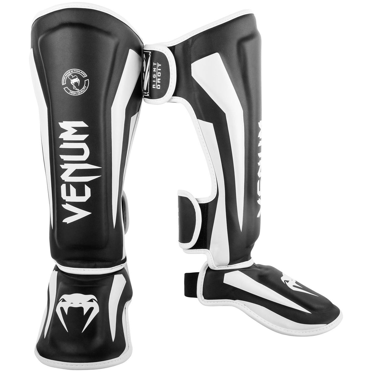 Venum Elite Black/White ščitniki za golen in nart