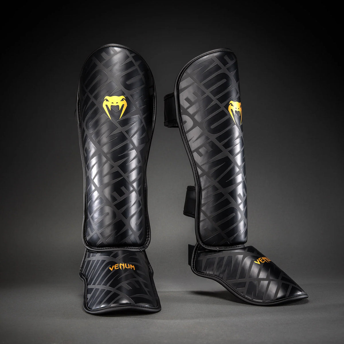 Venum Contender 1.5 XT 3D Black/Gold štitnici za potkoljenicu i stopalo