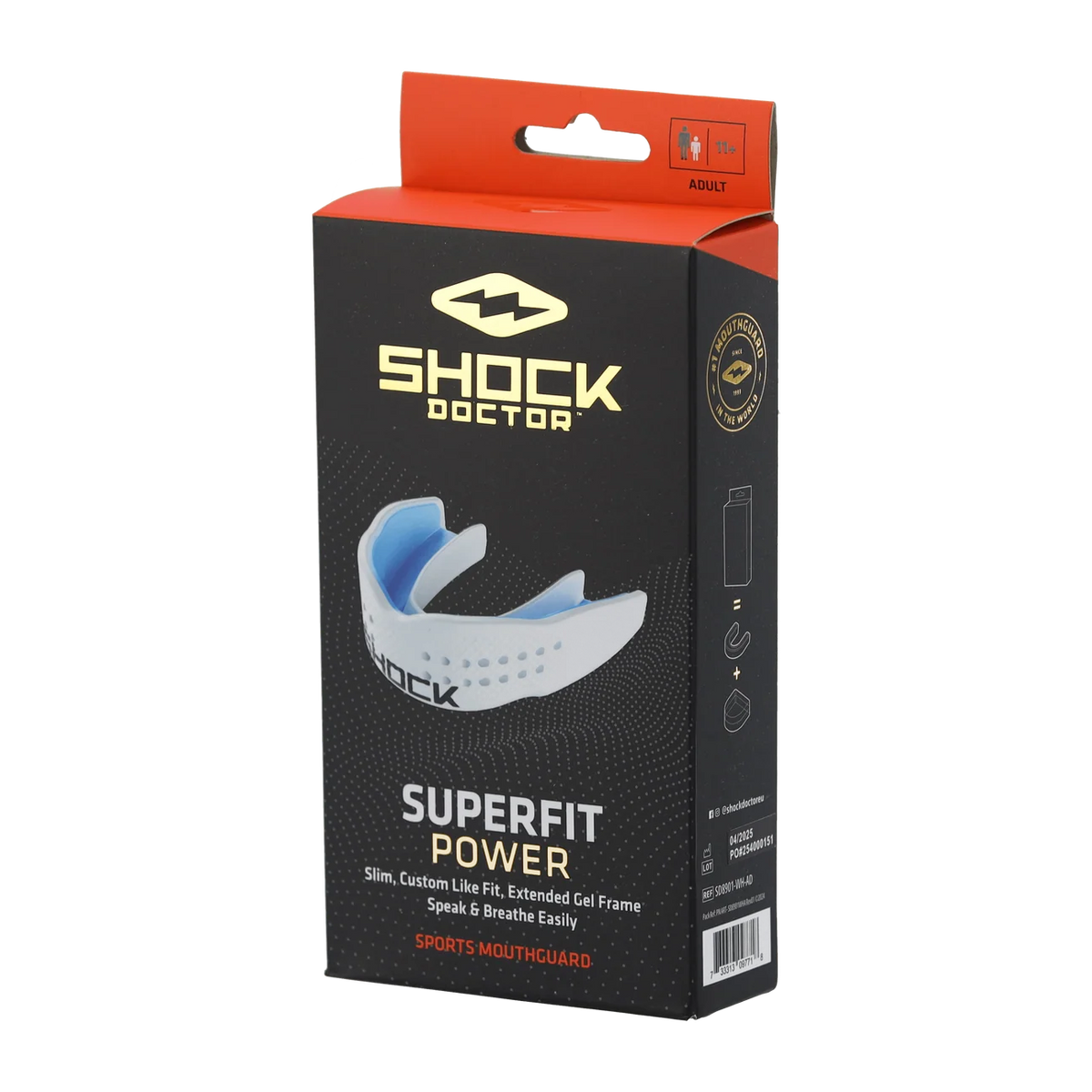 Shock Doctor SuperFit Power White štitnik za zube
