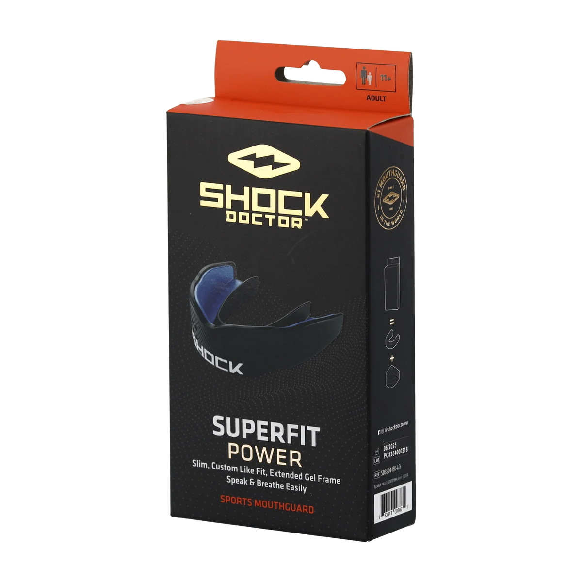 Shock Doctor SuperFit Power Black štitnik za zube