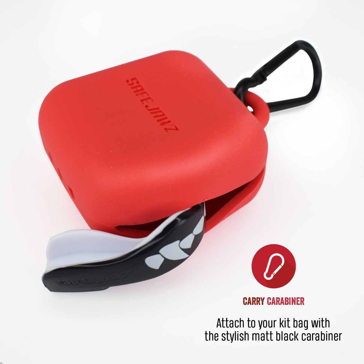 Safejawz Red Mouthguard Box