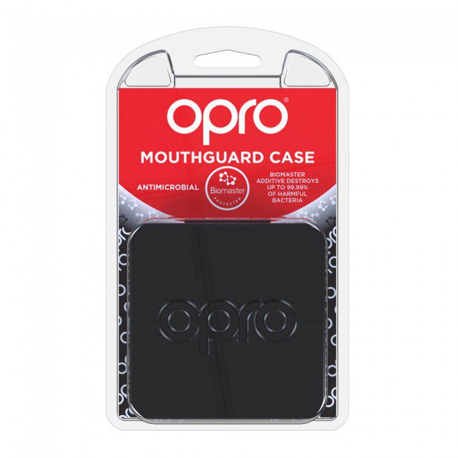 Opro Antimicrobial Black kutija za štitnik za zube