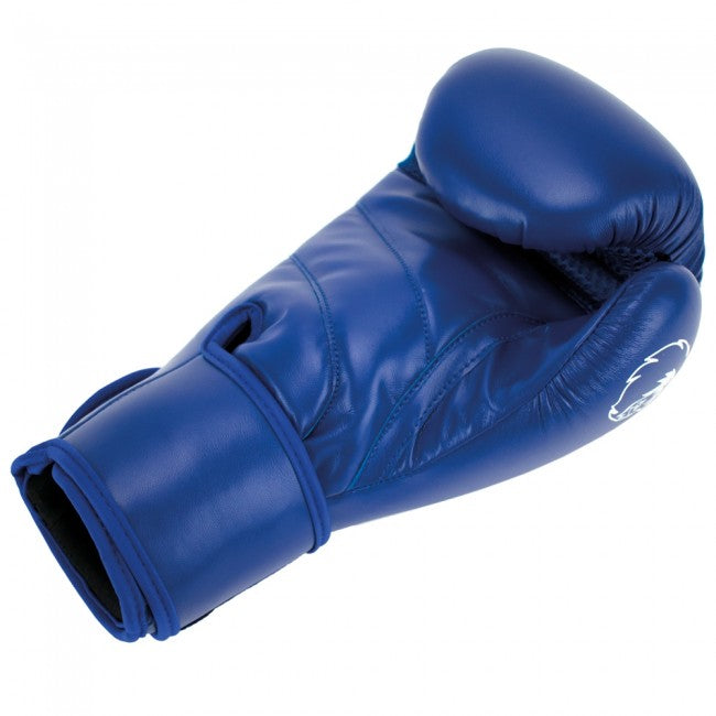 Super Pro Combat Gear Champ Blue/White Gloves