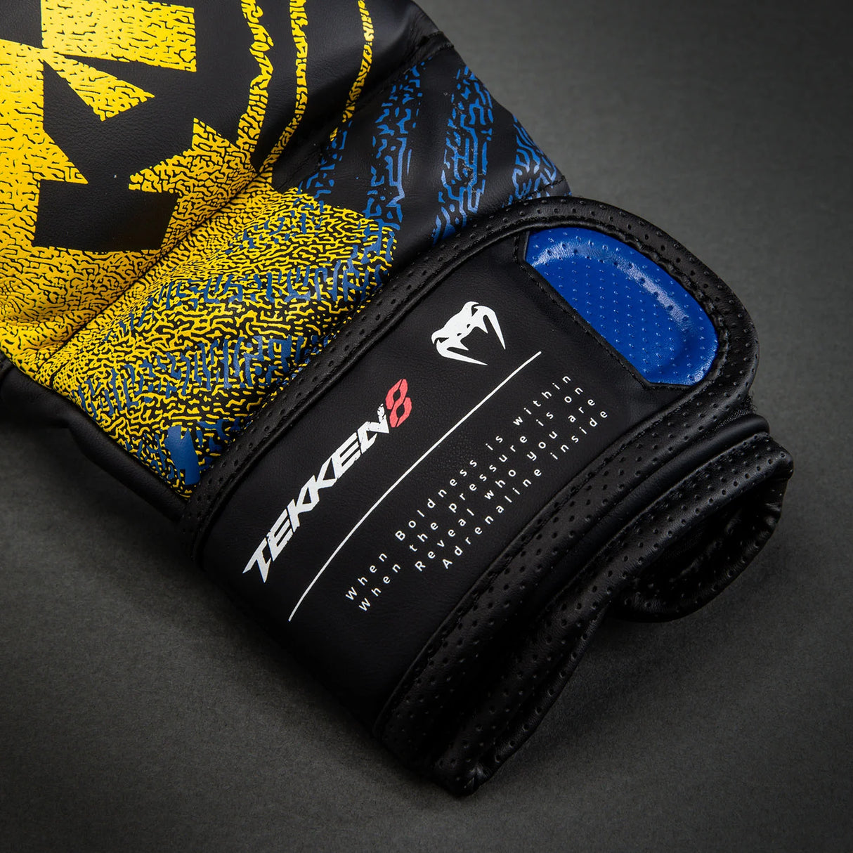 Venum x TEKKEN 8 - King - Black/Yellow MMA sparing rokavice