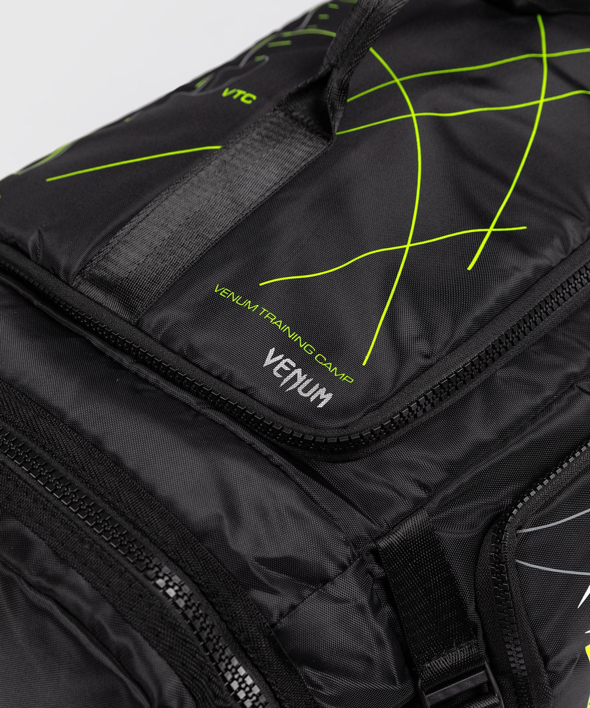 Venum Training Camp 4.0 Black/Neo Green Torba