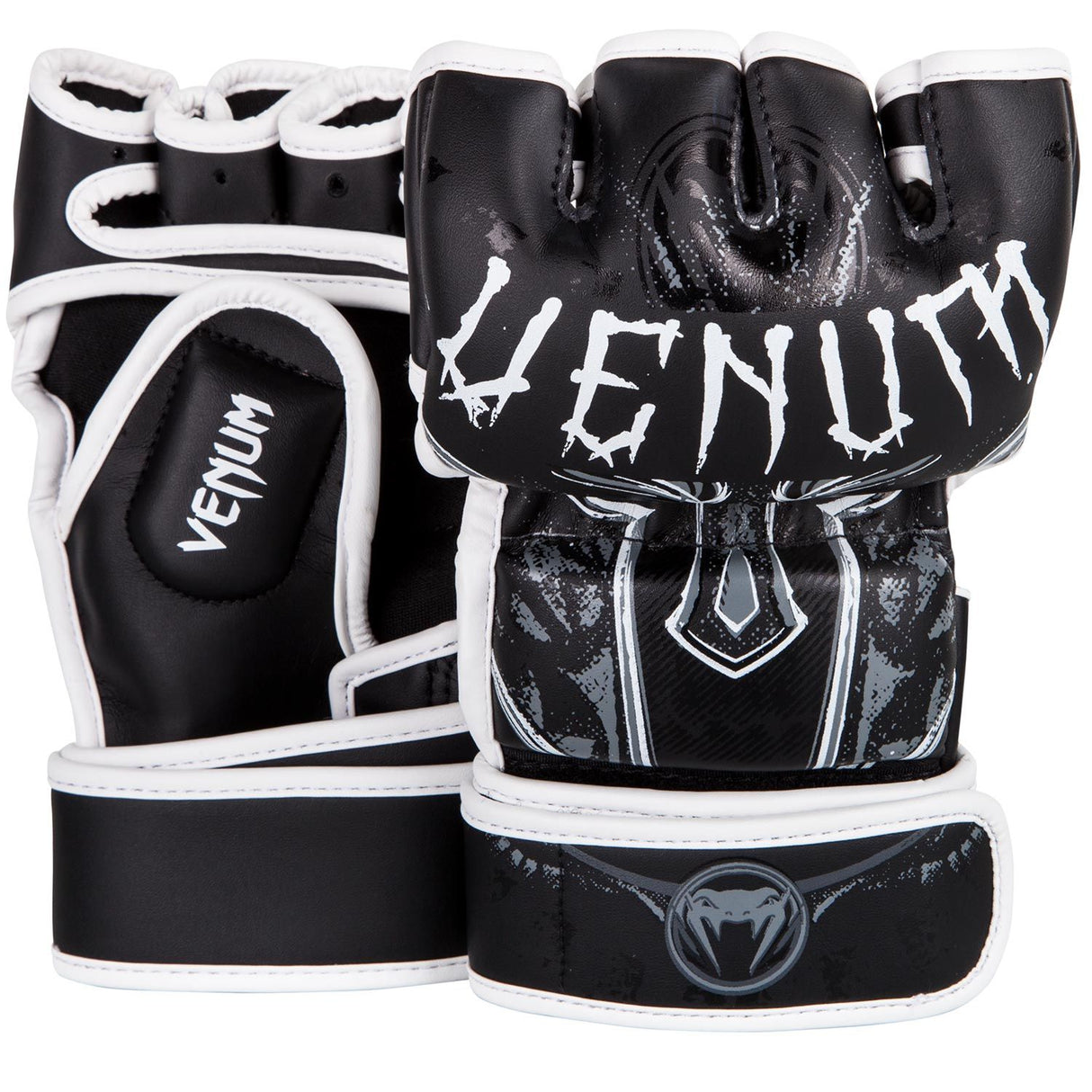 Venum Gladiator 3.0 Black/White rokavice za mma