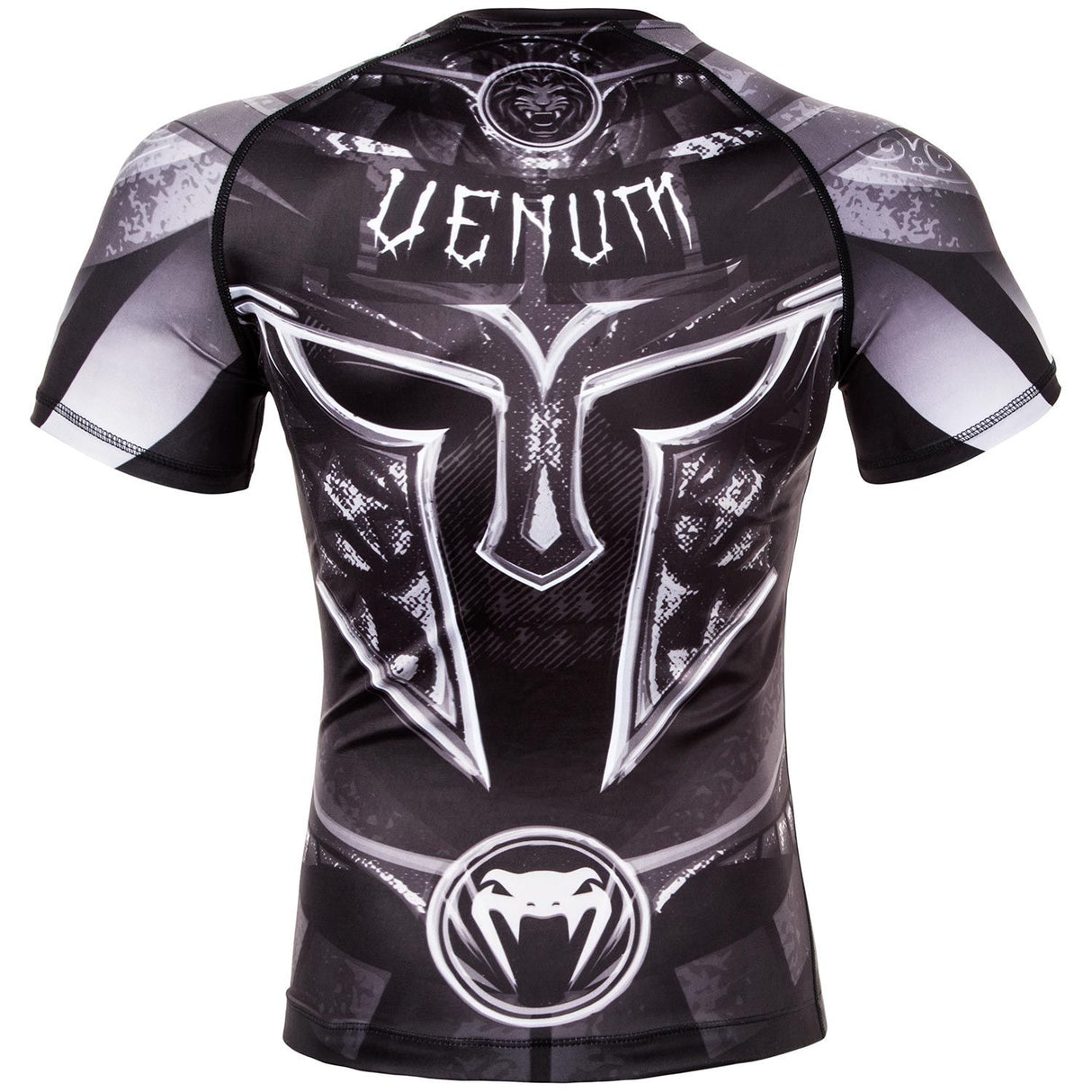 Venum Gladiator 3.0 Rashguard Black/White kratki rokavi