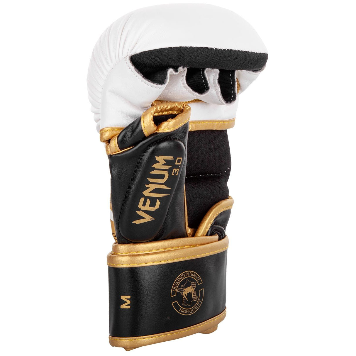 Venum Challenger 3.0 White/Black Gold rokavice MMA za sparing